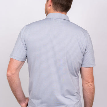TJ Premier Golf Shirt - Grey Men's Golf Shirt Taylor Jordan Apparel 