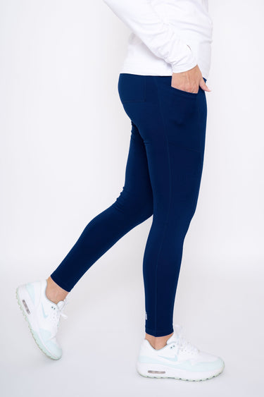 TJ Sport Tights - Navy Tights Taylor Jordan Apparel 