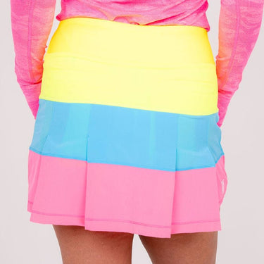 TJ Tour Neon Skirt - Tri Color Women's Skirts  TJ SPORT