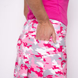 TJ Tour Pink Camo Skirt Women's Skirts Taylor Jordan Apparel Pink Camo 6 