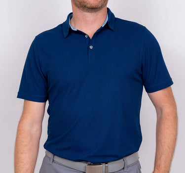 Weekend Polo - Navy Men's Golf Shirt Taylor Jordan Apparel 