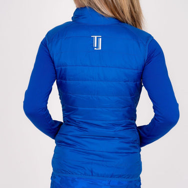 Women's Puffer Vest - Royal Blue Women's Vest Taylor Jordan Apparel 