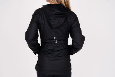 Women's Rain Jacket - Black Rain Jacket Taylor Jordan Apparel 