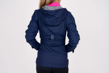 Women's Rain Jacket - Navy Rain Jacket Taylor Jordan Apparel 
