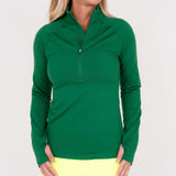 Women's Tour Pullover - Green Women's Tour Pullover TJ SPORT