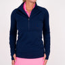 Women's Tour Pullover - Navy Women's Tour Pullover TJ Sport